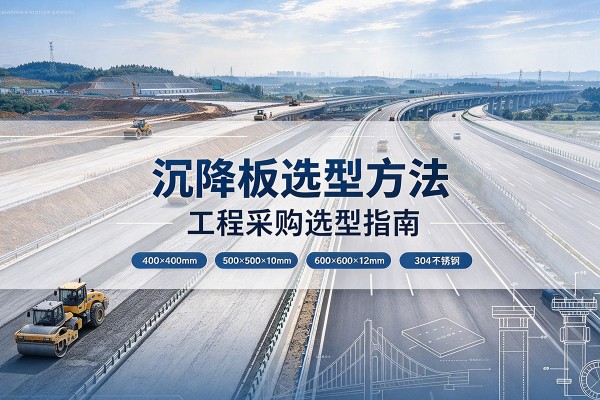 通辽沉降板选择方法