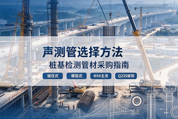 通辽声测管选型标准