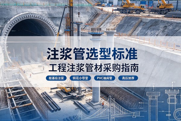通辽注浆管选型标准