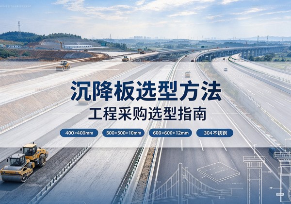 通辽沉降板选择方法